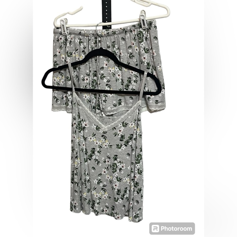 Target 2 Pc Floral Pajama Set Sz M/L